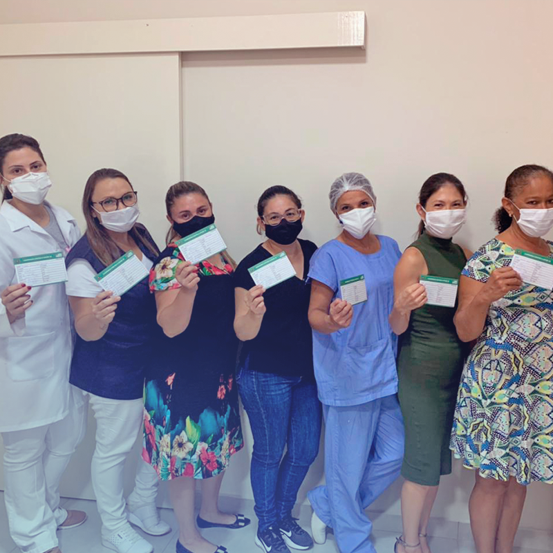 COVID-19: Funcionários do Hospital de Potirendaba começam a ser vacinados